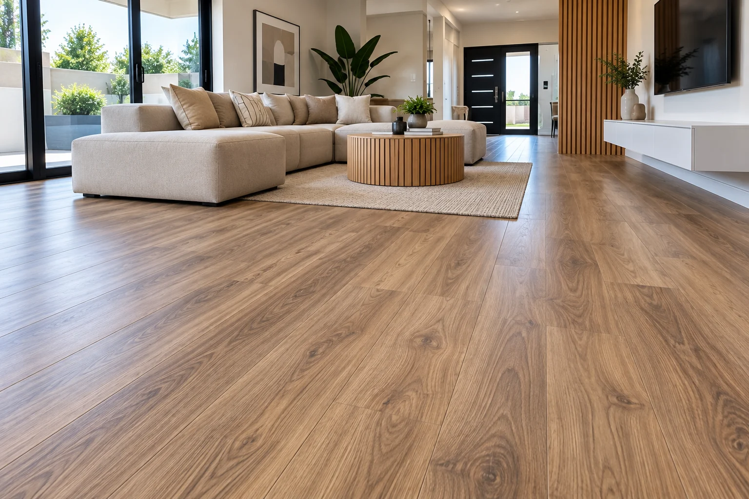 Illustrative vinyl flooring
